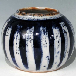 Kugelvase, Ø 18,5 , H 14,5 cm, Wachstechnik P1010344_Kugelvase_900px_web