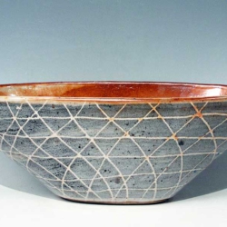 Vase/Uebertopf, oval, 34x16x12,5cm (LxBxH), Reduktionsbrand P1010122_Schale-oval_34x16x12,5cm_web